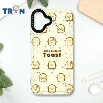 TRON IPHONE 16 PLUS 麵包君口味大集合系列 MAGSAFE 磁吸 防摔 太空殼 透黑 手機殼