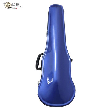 免運 現貨速發藍色玻璃鋼小提琴琴盒 直銷 出口