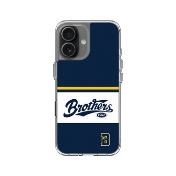 iPhone 17 Clear Case（相機按鈕） 透明 - 職棒-中信兄弟 Brothers - BROTHERS學院風格