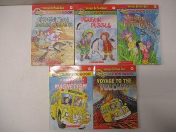 【書寶二手書T1／語言學習_COK】Expedition Down Under_Penguin Puzzle等_5本合售