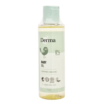 Derma 寶寶有機按摩浴油，0%香料，0%染料  1瓶  150ml