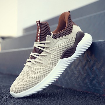 秋季男鞋運動休閑男士跑步透氣百搭板鞋韓版潮流網面新款潮鞋