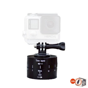 延時攝影全景 360度 延時攝影旋轉雲台 Gopro 相機 微單 自動旋轉雲台 ABS塑料