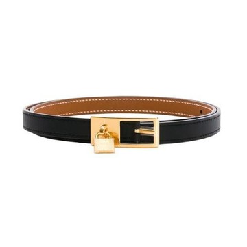 Hermes Lucky 15雙面腰帶(黑棕)(尺寸80) (H081739CCAB080)