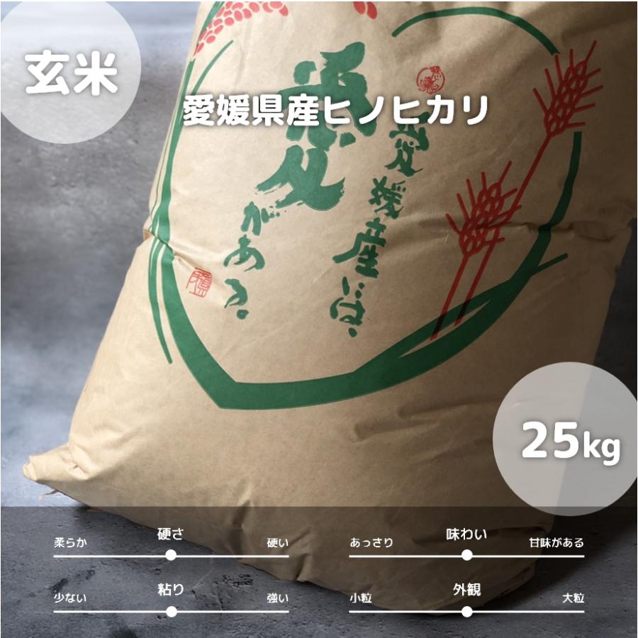  愛媛県産 ヒノヒカリ 玄米 25kg 令和5年産使用 備蓄米 お米 米 こめ ひのひかり ヒノヒカリ お米のまるひ マルヒ マルヒ食糧 国産 送料無料