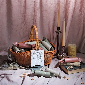 婚禮質感禮物包裹提籃組Femiroll set(水果軟糖)/最低起訂5個