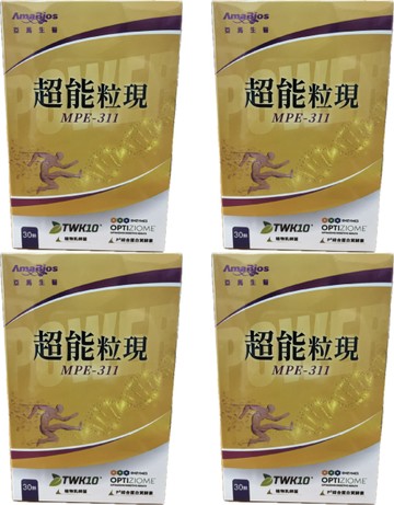 快速出貨 藥局現貨 效期2029/5 !!★4盒組★!! AmaBios 亞馬生醫 超能粒現 MPE-311 30顆/盒 全素可食