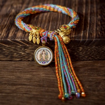 手繩 編織手繩 手鍊 六字真言手鍊 手工編織 民族風 八大守護神 出入平安 辟邪 招財納福 保平安 男女同款 禮物230