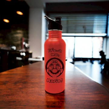 【DOPE】 任天堂 超級瑪利歐 不鏽鋼運動水瓶(吸嘴瓶)