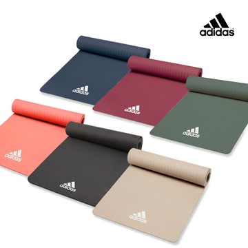 adidas 愛迪達 輕量波紋瑜珈墊-8mm
