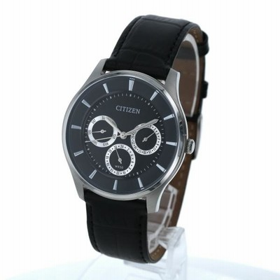 CITIZEN クロノグラフ ブラック腕時計 r400