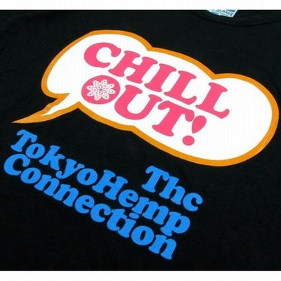 Tokyo Hemp Connection (トウキョウヘンプコネクション) CHILL OUT TEES ヘンプオーガニックコットン Tシャツ /  BLACK | LINEブランドカタログ