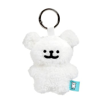 線條小狗 線條小狗絨毛吊飾-迷你小白 CU73857