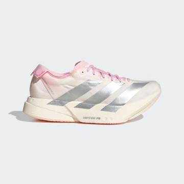 Adidas 愛迪達 Adizero Adios Pro 4 W JQ4446 女 慢跑鞋 跑鞋 路跑 米 粉紅