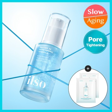 ilso Peptide 3X Pore Lifting Ampoule 30ml Set (+Softener Trial Kit 2ea)