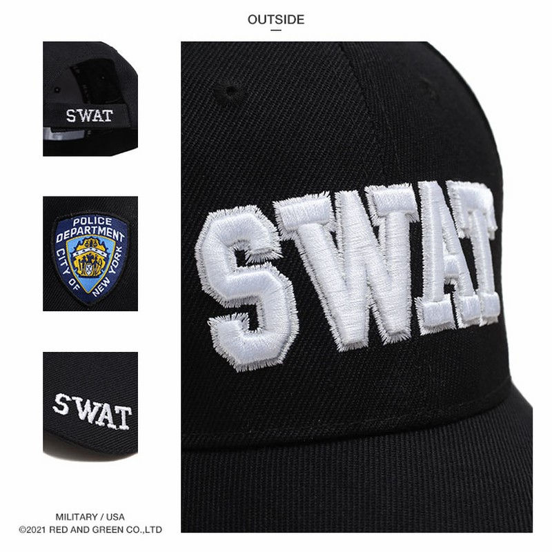 SWAT キャップ 零 ZERO 帽子 ローキャップ ボールキャップ CAP