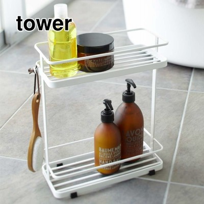 ｔｏｗｅｒ 増えても大丈夫 バスルームすっきりディスペンサースタンド フェリシモ FELISSIMO