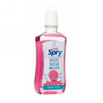 Kids Mouthwash Bubble Gum Alcohol Free 16 Oz by Xlear Inc