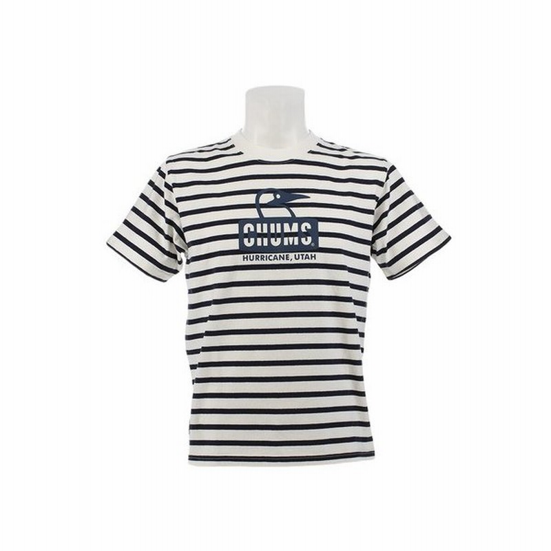 クーポン 22日23 59まで チャムス Chums ブービーフェイス 半袖tシャツ Ch01 1325 Navy Border Men S 通販 Lineポイント最大0 5 Get Lineショッピング