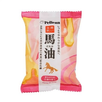 Pelican馬油乳霜皂80g