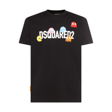 Dsquared2 - Black Multicolour Cotton T-shirt