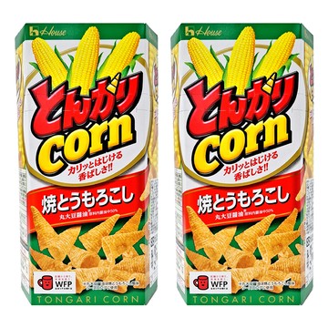 House 好侍 牛角玉米餅 烤玉米風味  68g  2盒
