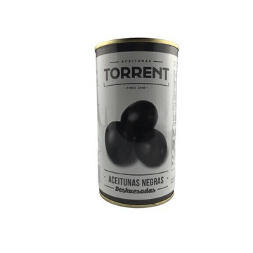 【富山食品】Torrent 整粒去籽黑橄欖 350g 黑橄欖 整粒橄欖 橄欖罐頭 風味強烈 披薩 義大利麵配料