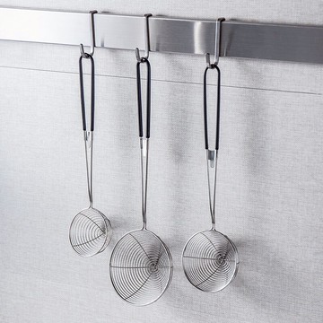 不銹鋼漏勺過濾網篩撈面勺子家用餃子網篩廚房油炸大號火鍋笊籬