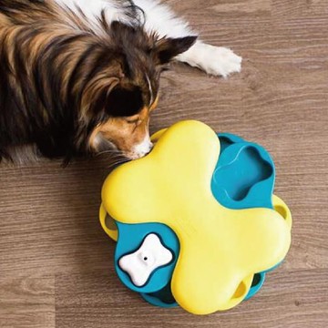 【瑞典益智玩具】旋風狗-骨型旋轉盤 LV2 寵物玩具