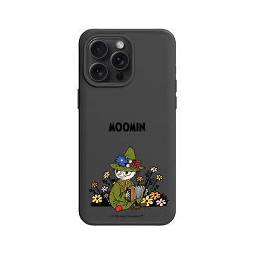 iPhone 15 Pro Max SolidX 黑 - Moomin - 史力奇Snufkin