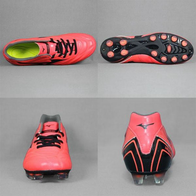 モナルシーダ 2 WIDE フラッシュオレンジ×ブラック 【MIZUNO