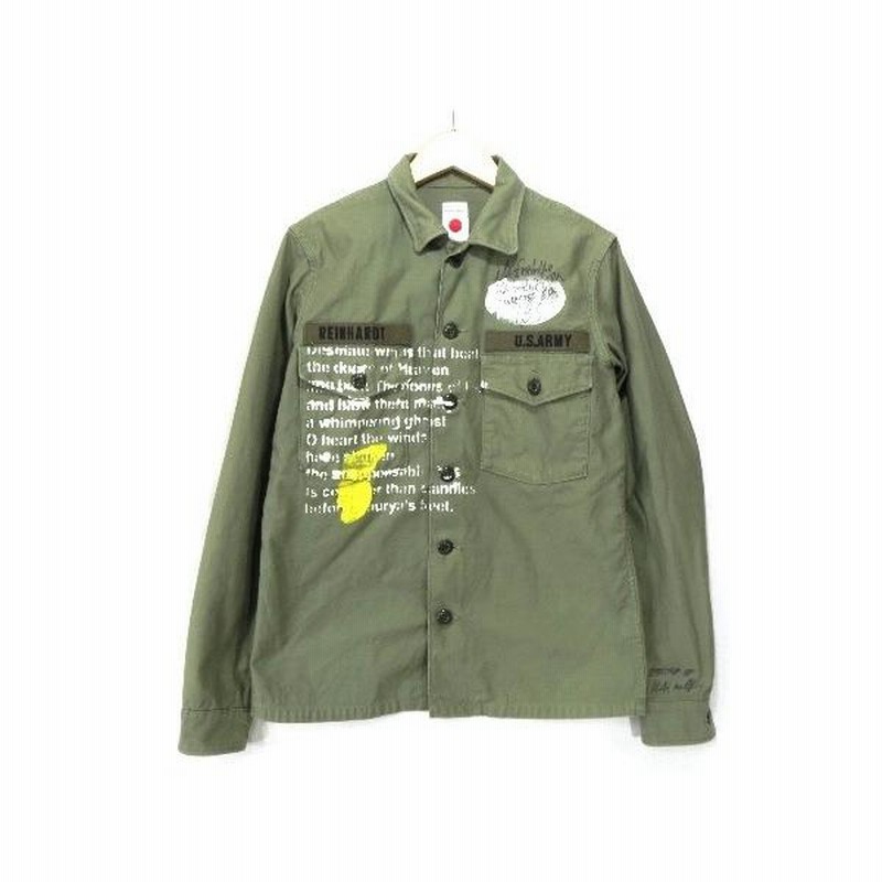 marka マーカ ジョンレノン ユーティリティシャツ JL UTILITY SHIRTS W