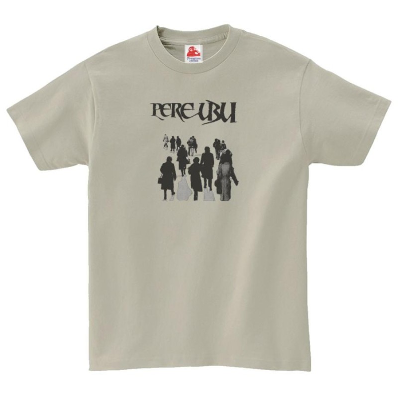 ペル ウブ Pere Ubu 音楽Tシャツ ロックTシャツ バンドTシャツ シルバーグレー | LINEブランドカタログ