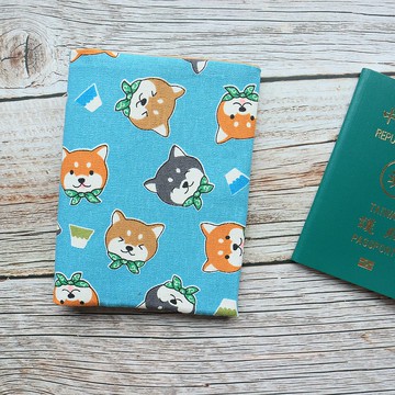 【富士山柴犬】護照套 護照夾 護照包