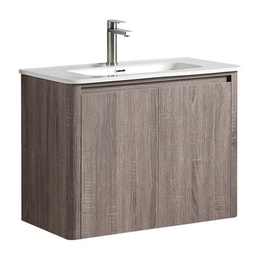 PV4280-K22/K80梵妮木紋面盆置物櫃80cm