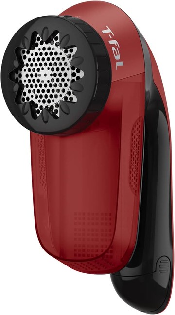 【日本代購】T-fal 除毛球機 三層刀片 乾電池式 JB2012J0 紅色