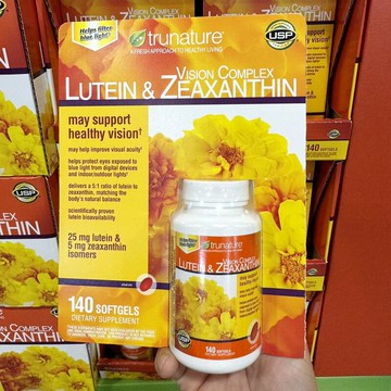 【有一件現貨】美國代購！原裝正品Trunature Lutein 葉黃素玉米黃素 140粒