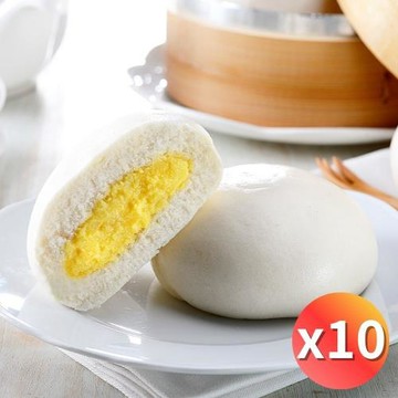 【紅豆食府】奶皇包，6入/袋，共10袋