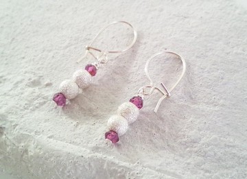 雪人 ◇ 紅石榴石 SV耳针