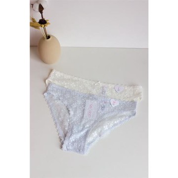 【99/5條】6ixty8ight內褲女低腰蕾絲性感透明高叉三角褲PT11090