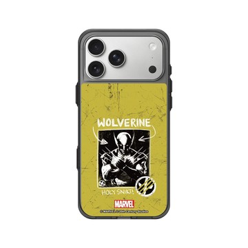 iPhone 17 Pro Max Clear (相機按鈕) 酷墨灰 - 迪士尼-漫威 Marvel - 金鋼狼-Deadpool 3 圖畫風