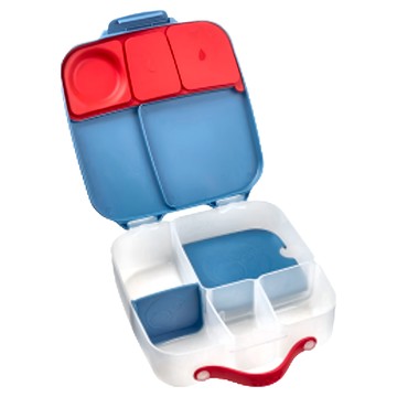 BBox 多功能便當盒 大(25.7 x 21.5 x 7.3cm) 藍色超人  便當盒  1個