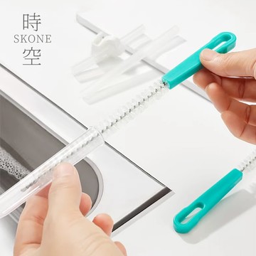 吸管刷 吸管清潔刷 清潔刷 刷子 奶嘴刷 加長 清潔刷【時空優品】縫隙刷 細縫刷 洗杯刷 水壺 奶嘴刷 茶壺嘴 刷子