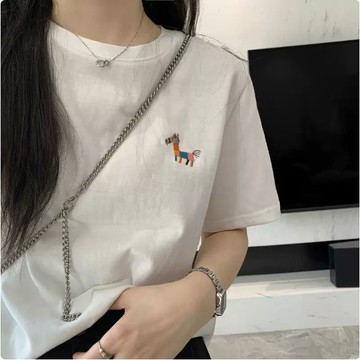 【質感爆讚】韓係寬鬆T恤  短袖T恤女  夏季薄款短T 純棉T  落肩寬鬆大尺碼上衣  吸濕排汗 ZD