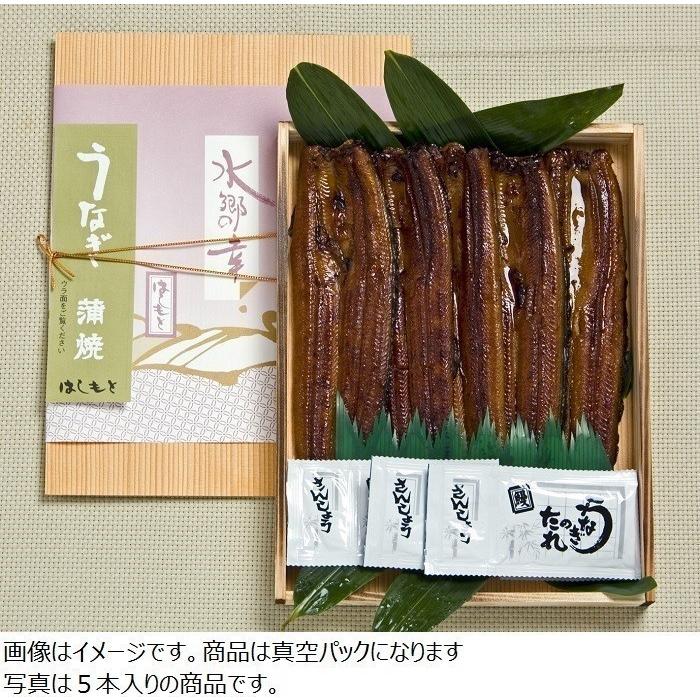 特大サイズ！国産うなぎ蒲焼（200g前後)ギフト用5本箱入　愛知県三河一色産