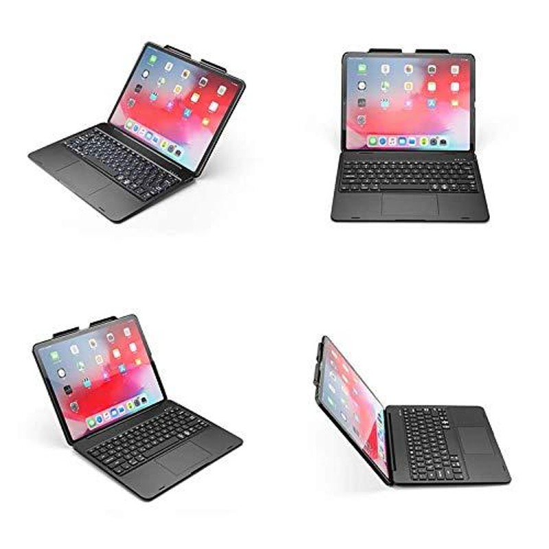 iPad Pro 12.9 第3/4世代 用 キーボードケース タッチパッド搭載 7色