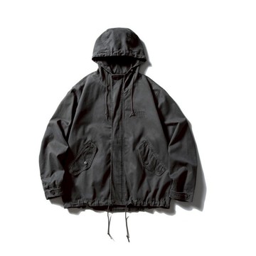 【CLAN】抽繩水洗外套 日系 衝鋒外套 防風外套 工裝外套 風衣 正式 百搭 機車外套 男女可穿 休閒 外套男