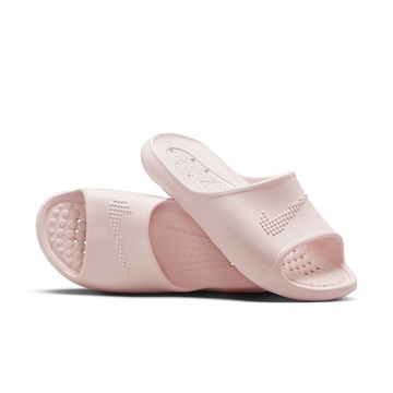 NIKE 拖鞋 VICTORI ONE SLIDE 粉紅 點點 防水 輕量 運動 休閒 女 CZ7836-600