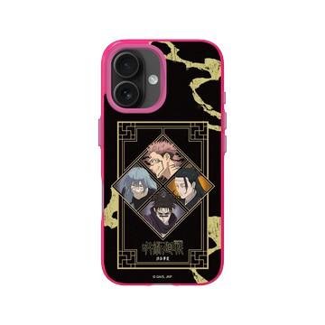 iPhone 16 Clear 粉漾桃 - Jujutsu Kaisen 咒術迴戰 S2 - 澀谷事變戰鬥系列-咒靈組合