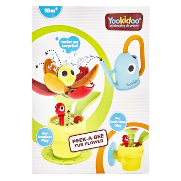 Yookidoo 花開小蜜蜂 18個月以上寶寶適用  多色  1組